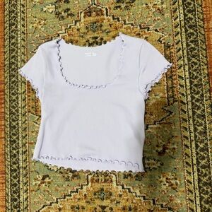 AE Superchill Ribbed Crop Top